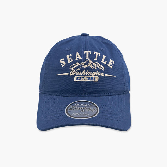 Prototypical Mountains Muted Royal Seattle Hat