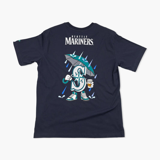 Seattle Mariners Navy Rain City Character T-Shirt