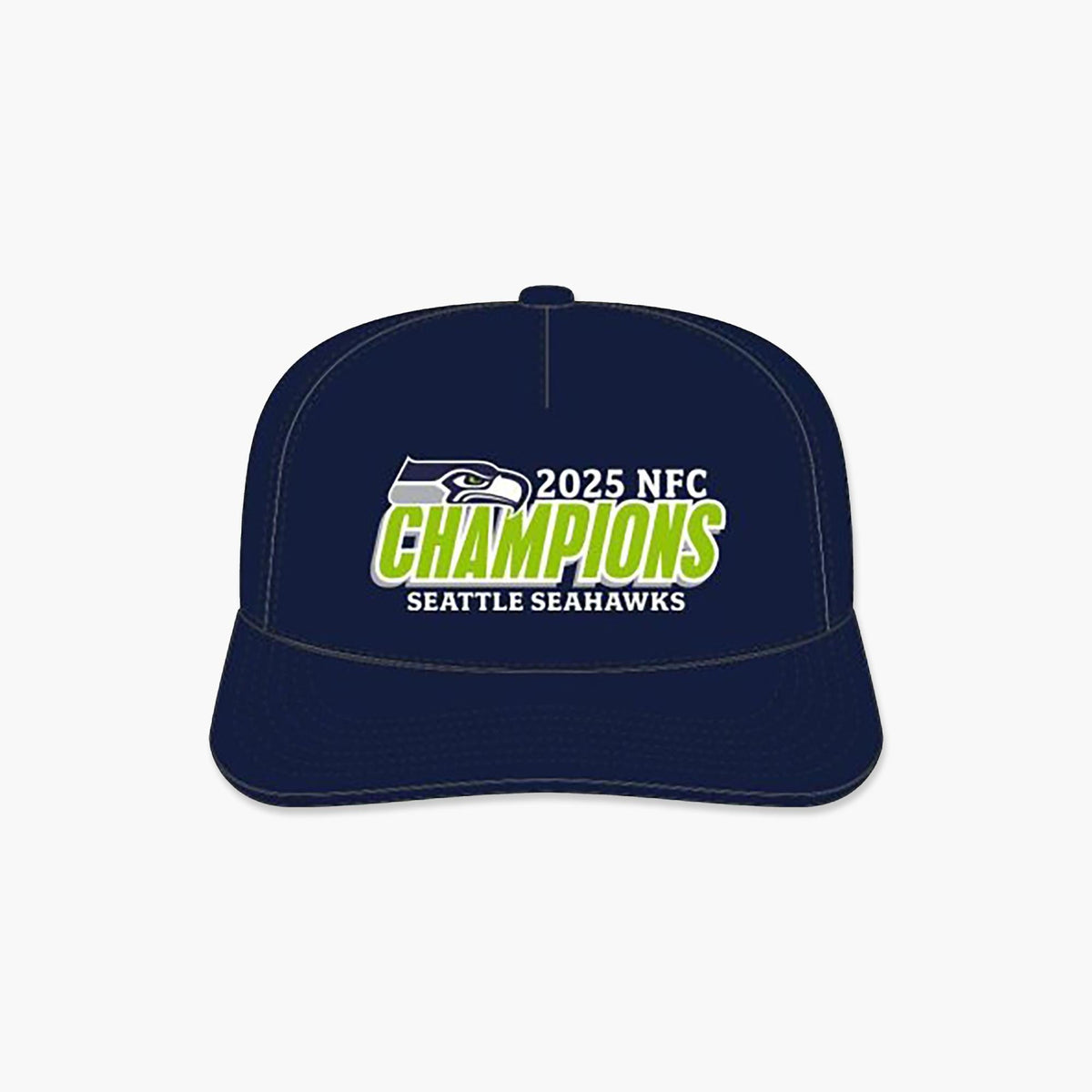 Seattle Seahawks NFC Conference Champions Navy Hitch Snapback