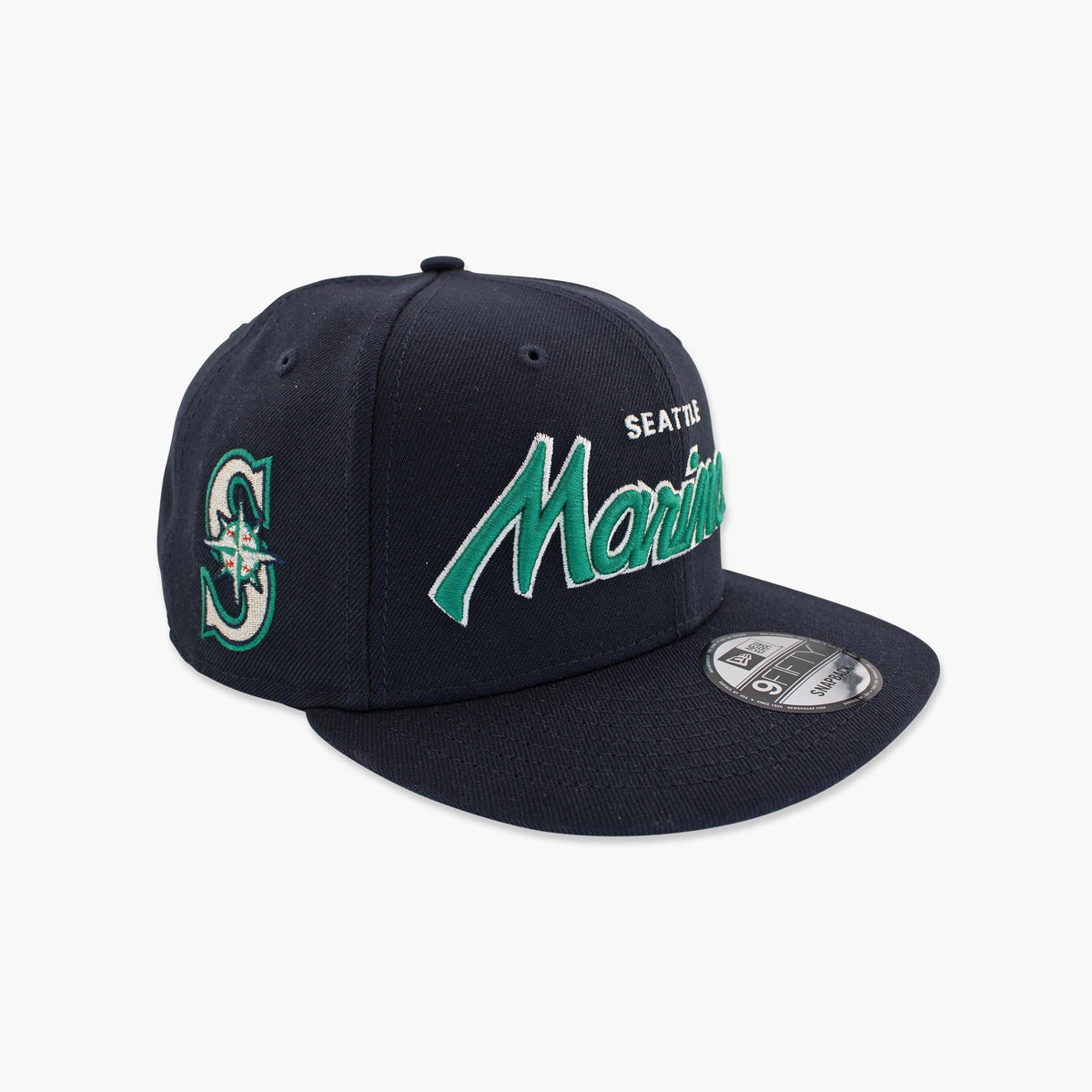 Seattle Mariners Navy Script Snapback