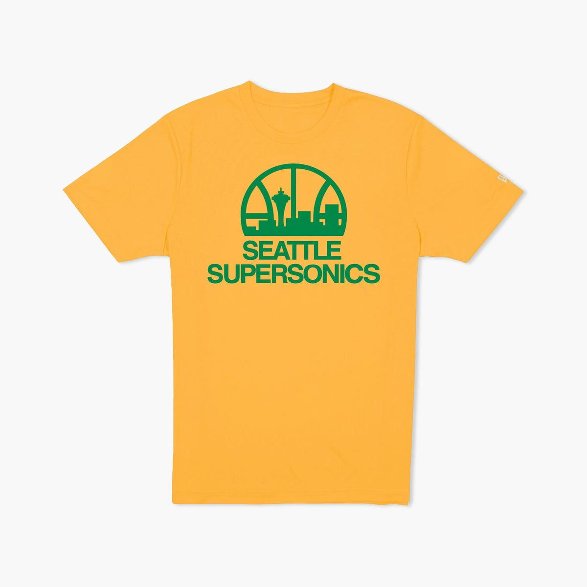 Seattle SuperSonics Classic Gold Skyline T-Shirt