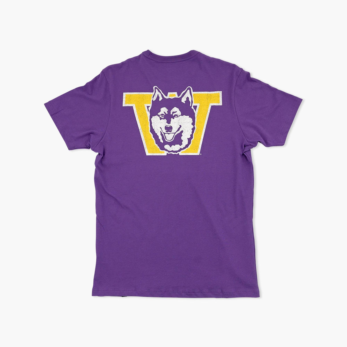 Washington Huskies Purple Arched Pass Franklin T-Shirt