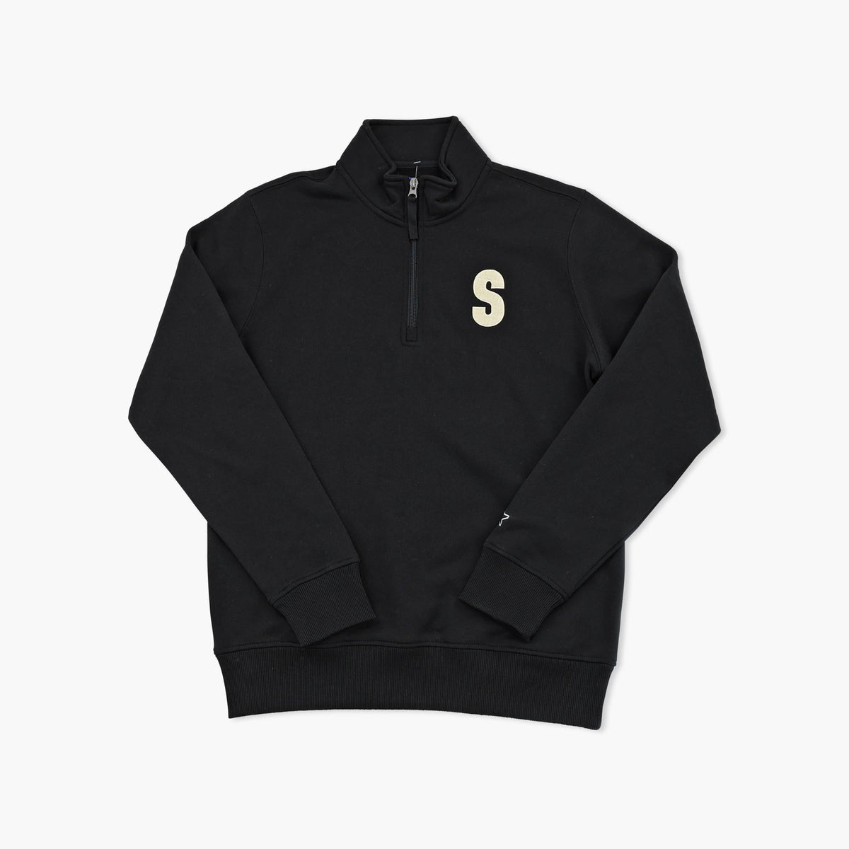 Seattle Mariners Steelheads Black Starter 1/4-Zip Jacket