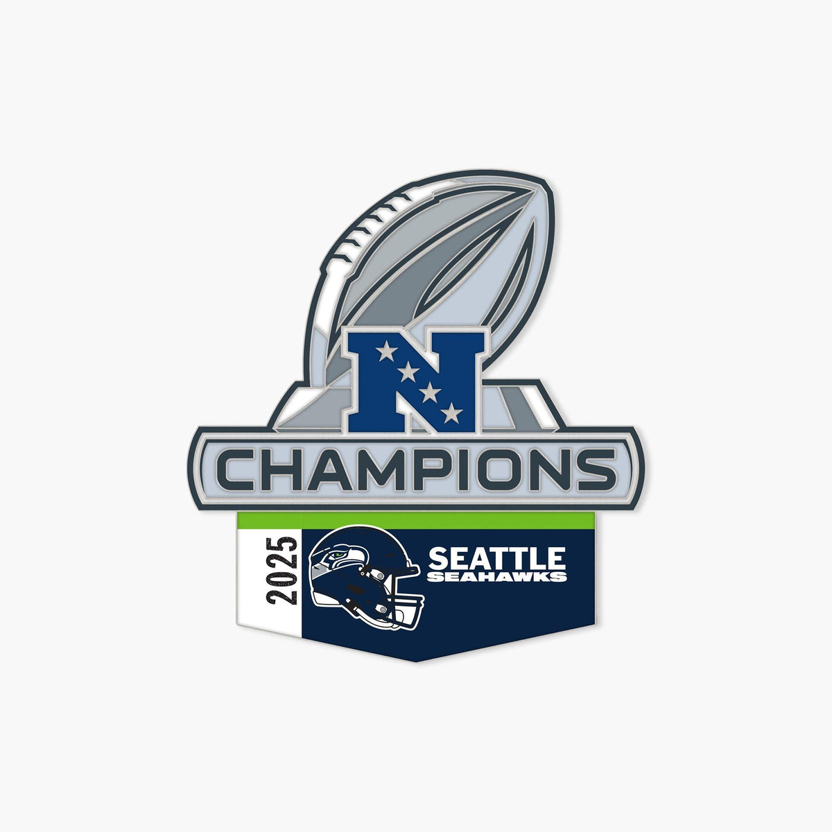 Seattle Seahawks NFC Champions Trophy Collector's Pin