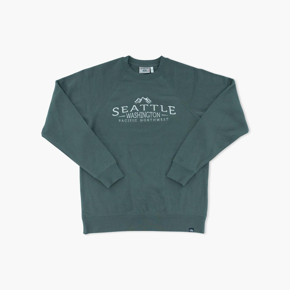 Dry Goods Hunter Green Seattle Crewneck