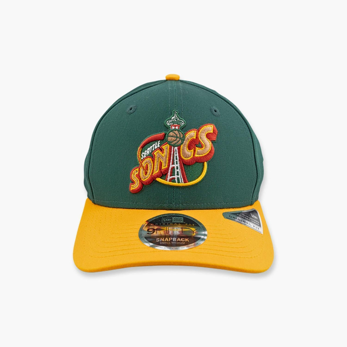 Seattle SuperSonics Space Needle Hardwood Classics Two-Tone Snapback
