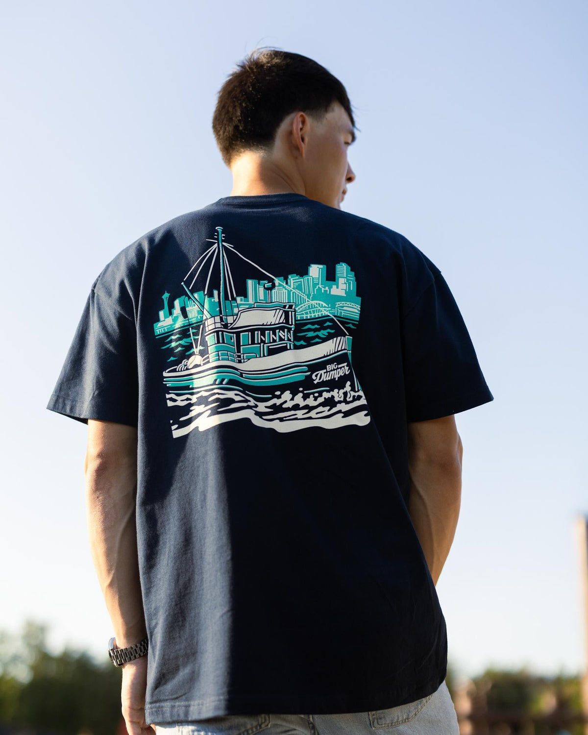 The Northwest Navigator Navy T-Shirt, Big Dumper Collection
