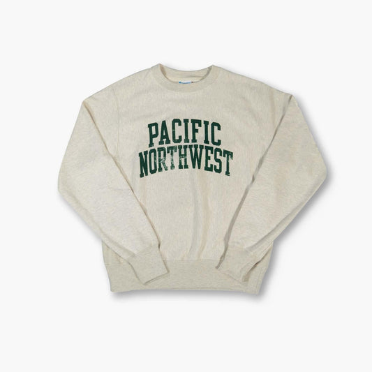 Pacific Northwest Oatmeal Reverse Weave Crewneck