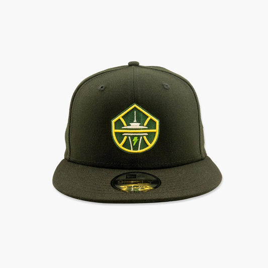 Seattle Storm Black Snapback