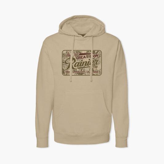 Rainier Beer Mushroom Co-Op Fleece Hoodie