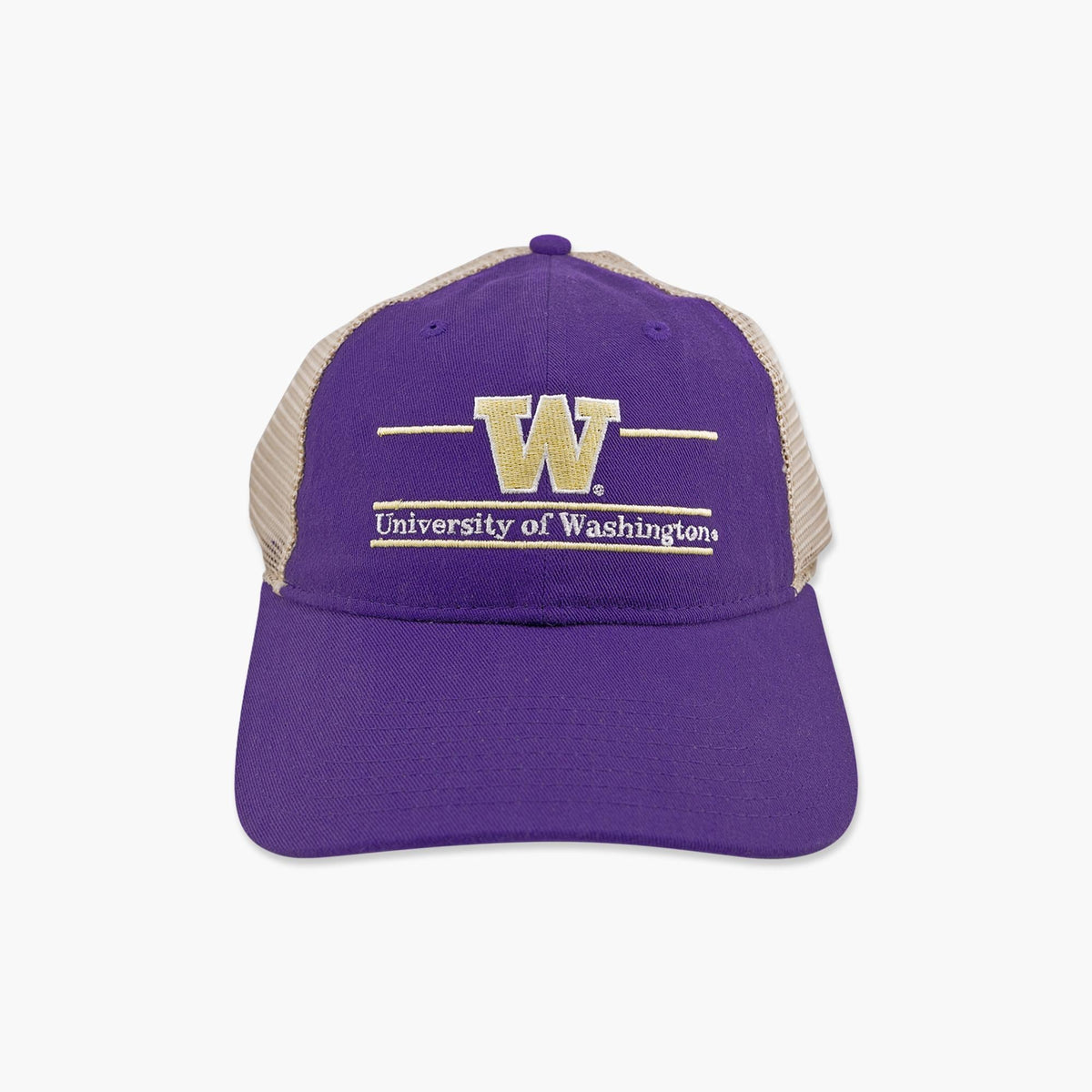 Washington Huskies Purple Split Bar Snapback